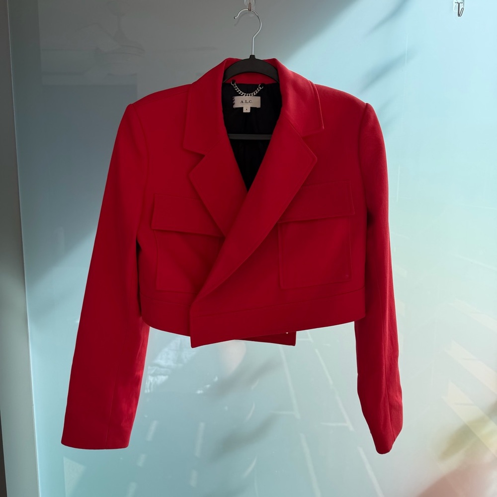 A.L.C. Red Blazer - Picture 2 of 8